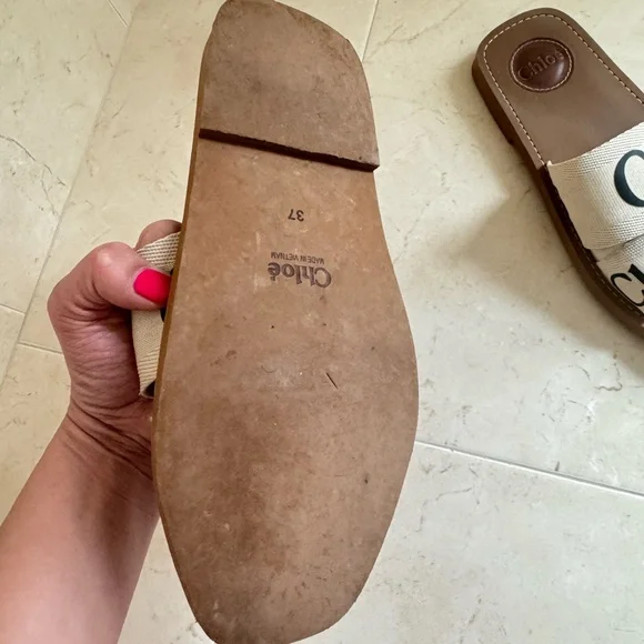 Chloé Woody Slide Sandal (Women) - Picture 4 of 9